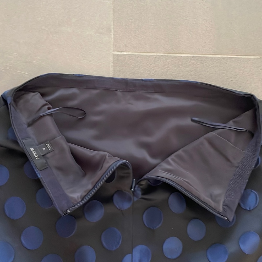 J Crew pencil skirt in dot brocade - Picture 8 of 16